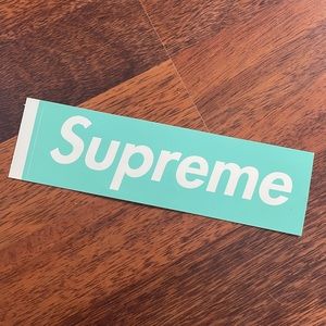 Tiffany & Co. Supreme Sticker